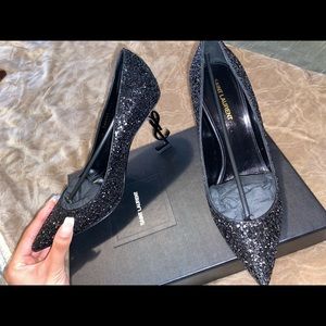 YSL Opyum Glitter Pump 85mm (Brand New)
